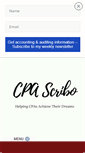 Mobile Screenshot of cpa-scribo.com